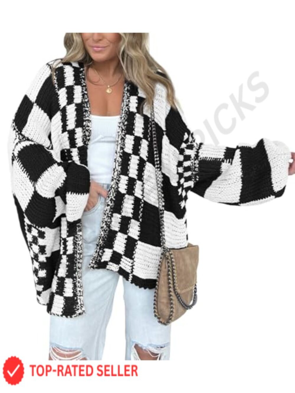 Slouchy Open Front Ribbed Knit Long Sleeve Cardigan Sweater